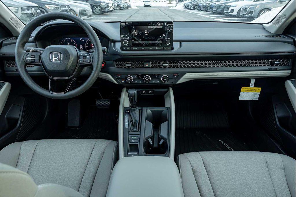 new 2025 Honda Accord car, priced at $30,910