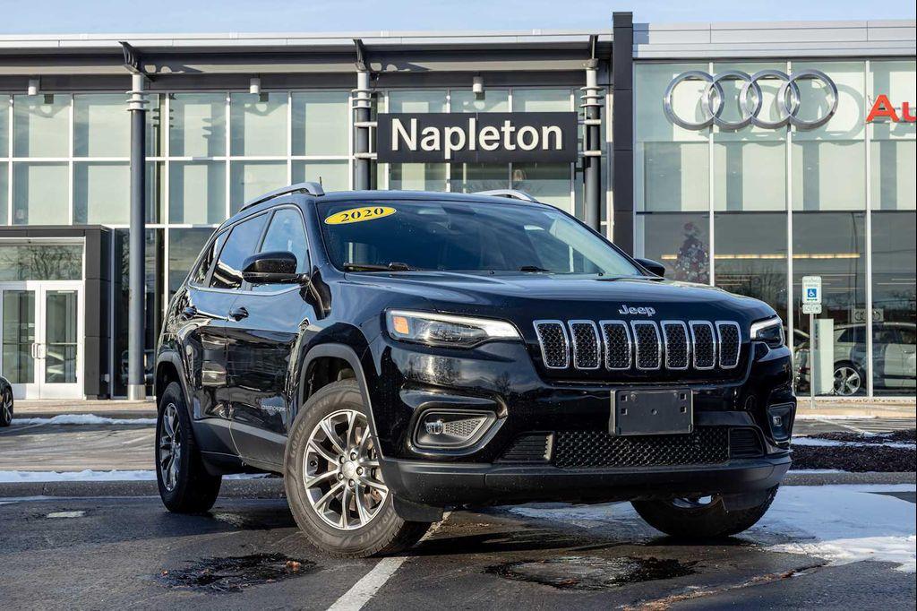 used 2020 Jeep Cherokee car, priced at $15,750