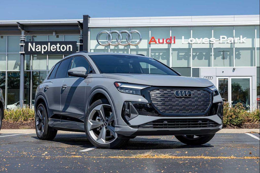 new 2025 Audi Q4 e-tron car, priced at $58,499