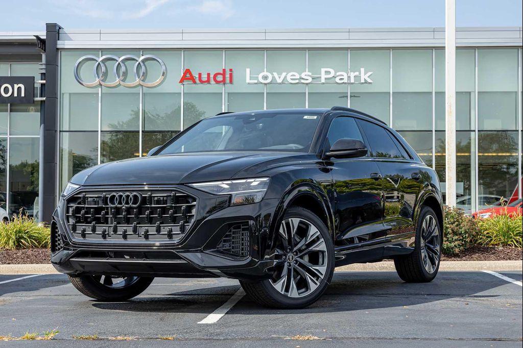new 2025 Audi Q8 car, priced at $76,100