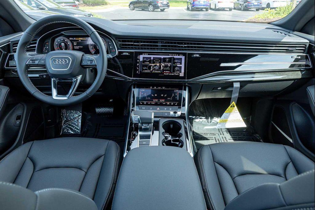 new 2025 Audi Q8 car, priced at $76,100