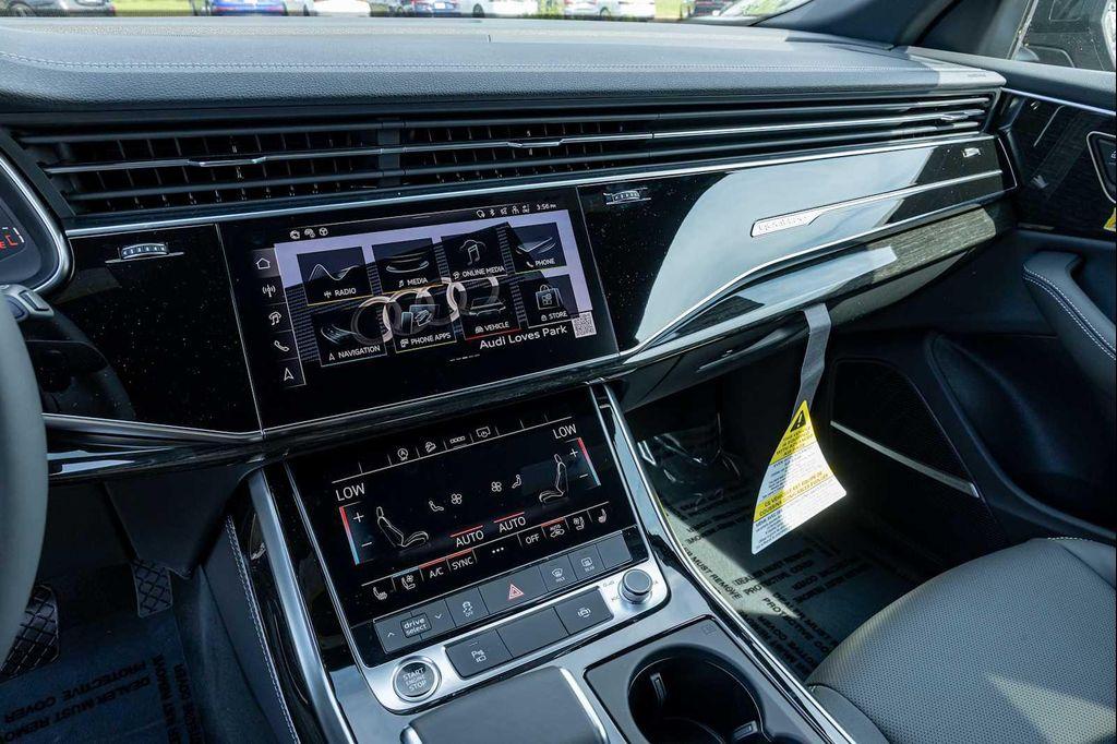 new 2025 Audi Q8 car, priced at $76,100