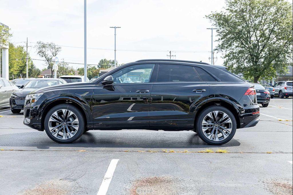 new 2025 Audi Q8 car, priced at $76,100