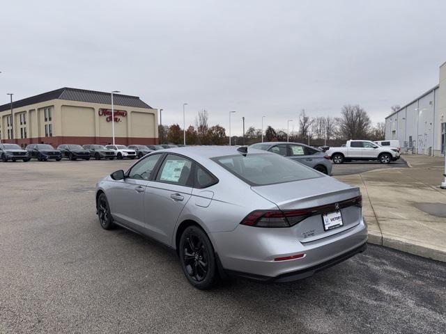 new 2025 Honda Accord car, priced at $31,755