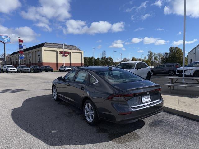 new 2025 Honda Accord car, priced at $29,490