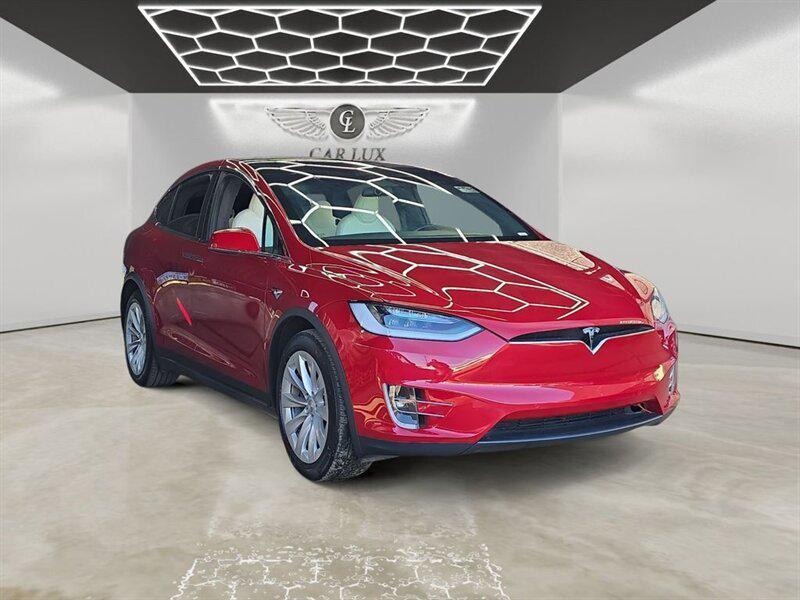 used 2020 Tesla Model X car, priced at $32,999