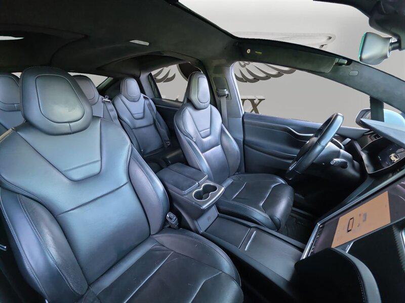 used 2017 Tesla Model X car, priced at $23,897