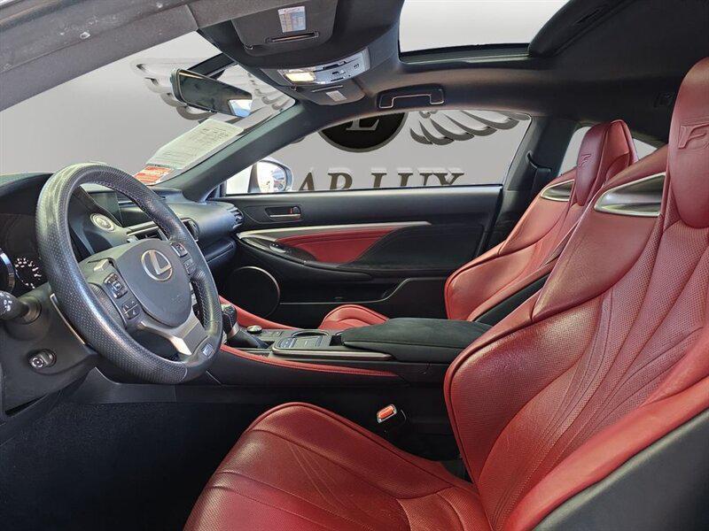 used 2016 Lexus RC F car, priced at $44,999
