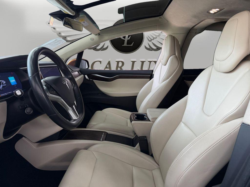 used 2018 Tesla Model X car, priced at $27,500