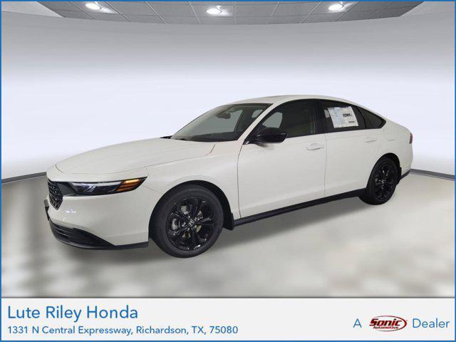 new 2025 Honda Accord car, priced at $30,851