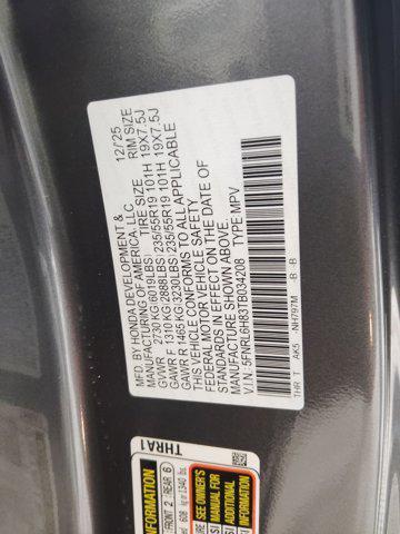 new 2026 Honda Odyssey car, priced at $46,161