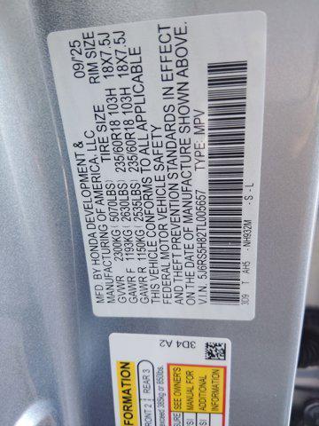 new 2026 Honda CR-V Hybrid car, priced at $38,261