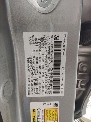 used 2025 Honda Civic car, priced at $25,448