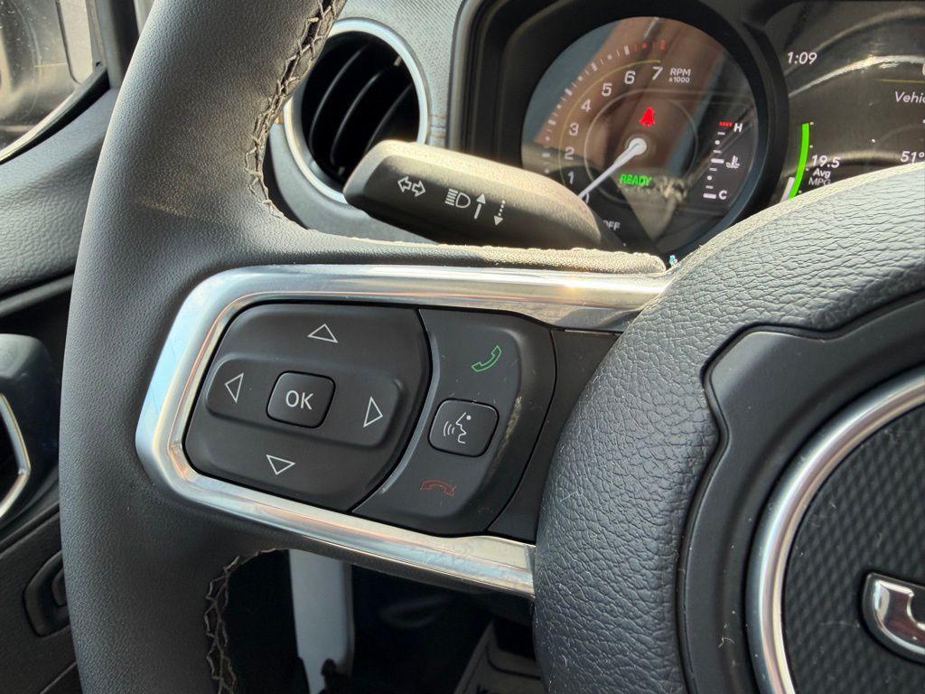 used 2025 Jeep Wrangler 4xe car, priced at $31,378