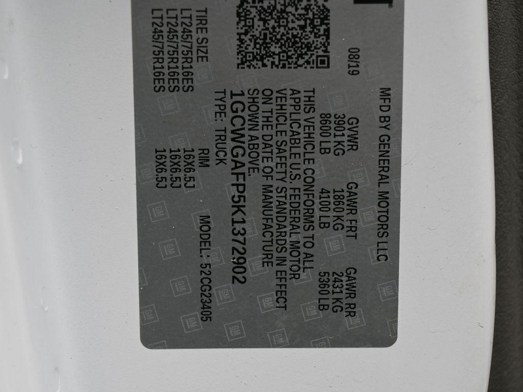 used 2019 Chevrolet Express 2500 car, priced at $10,991