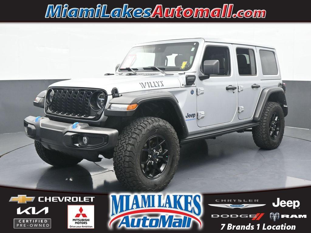 used 2024 Jeep Wrangler 4xe car, priced at $34,999
