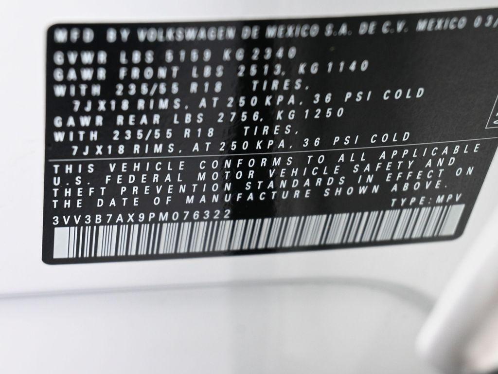 used 2023 Volkswagen Tiguan car, priced at $19,725