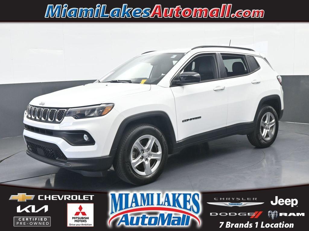 used 2023 Jeep Compass car, priced at $19,000