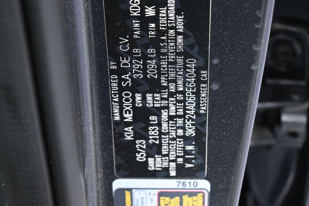 used 2023 Kia Forte car, priced at $14,991