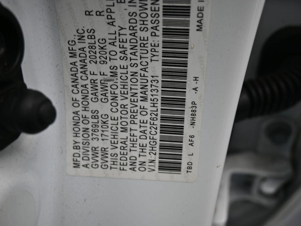 used 2020 Honda Civic car, priced at $16,597