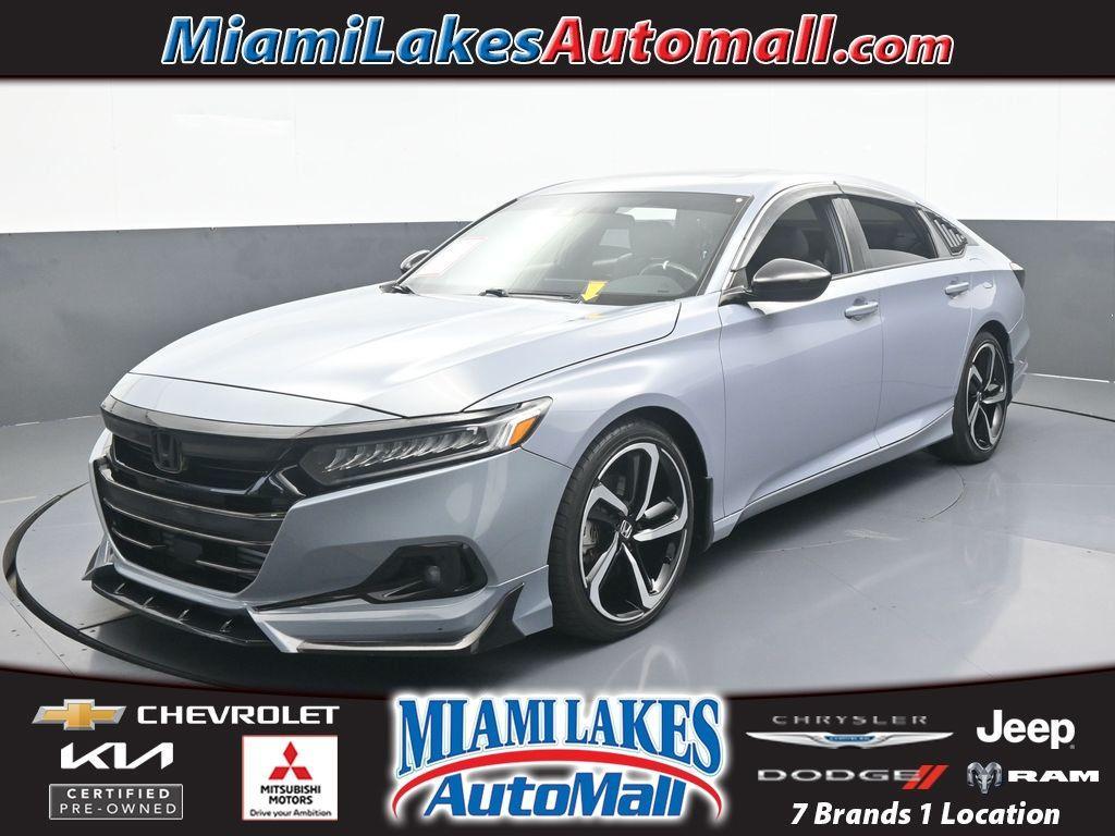 used 2021 Honda Accord car, priced at $23,991