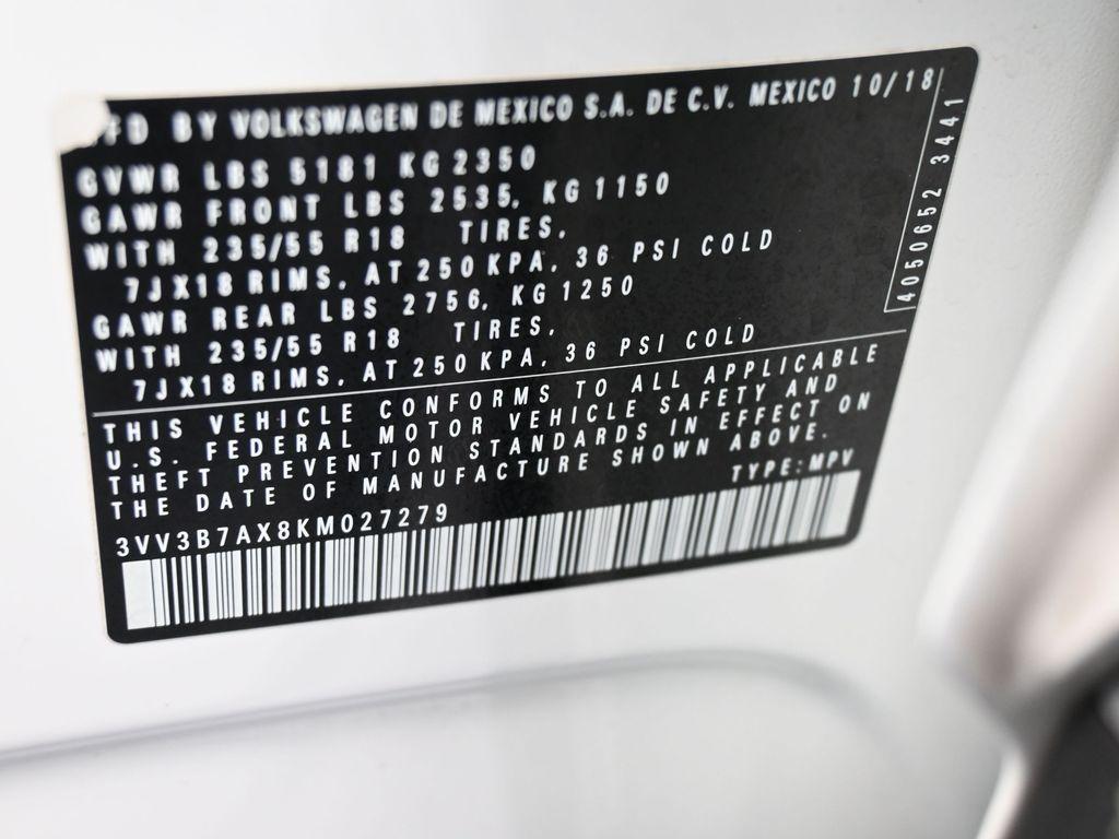 used 2019 Volkswagen Tiguan car, priced at $11,991