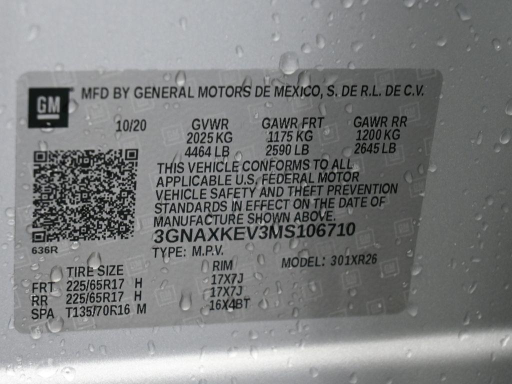 used 2021 Chevrolet Equinox car, priced at $15,991