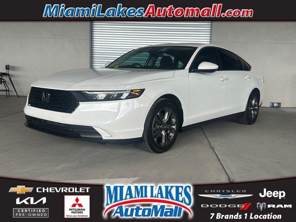 used 2024 Honda Accord car, priced at $22,835