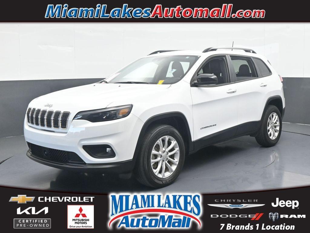 used 2022 Jeep Cherokee car, priced at $20,991