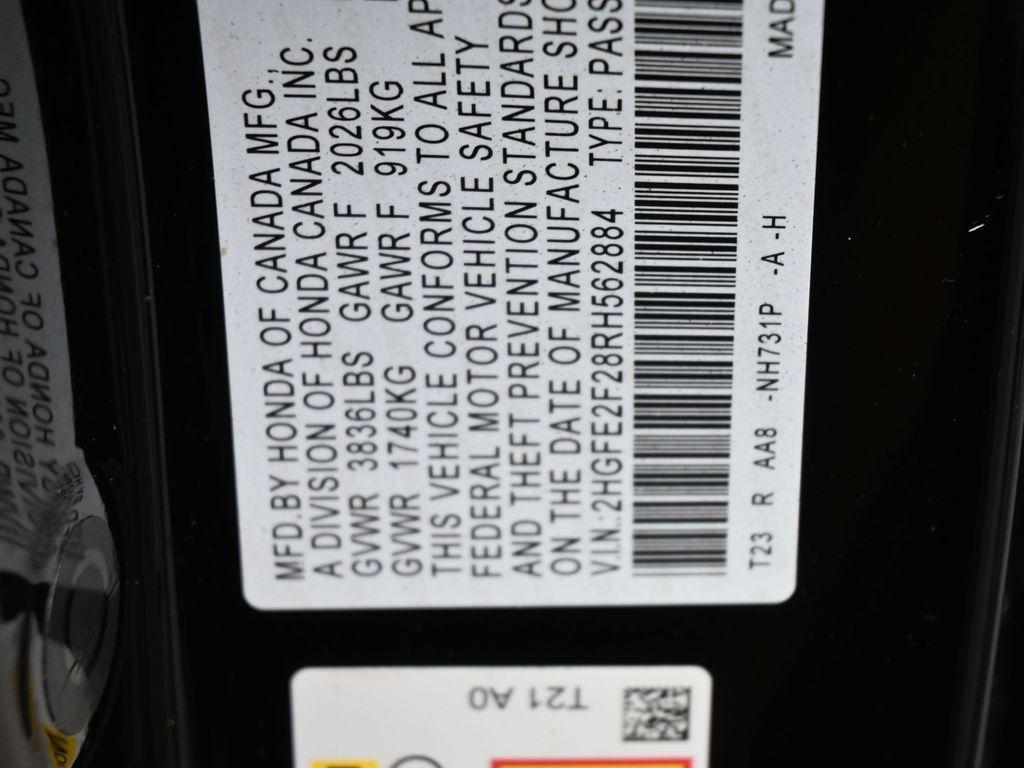 used 2024 Honda Civic car, priced at $22,991