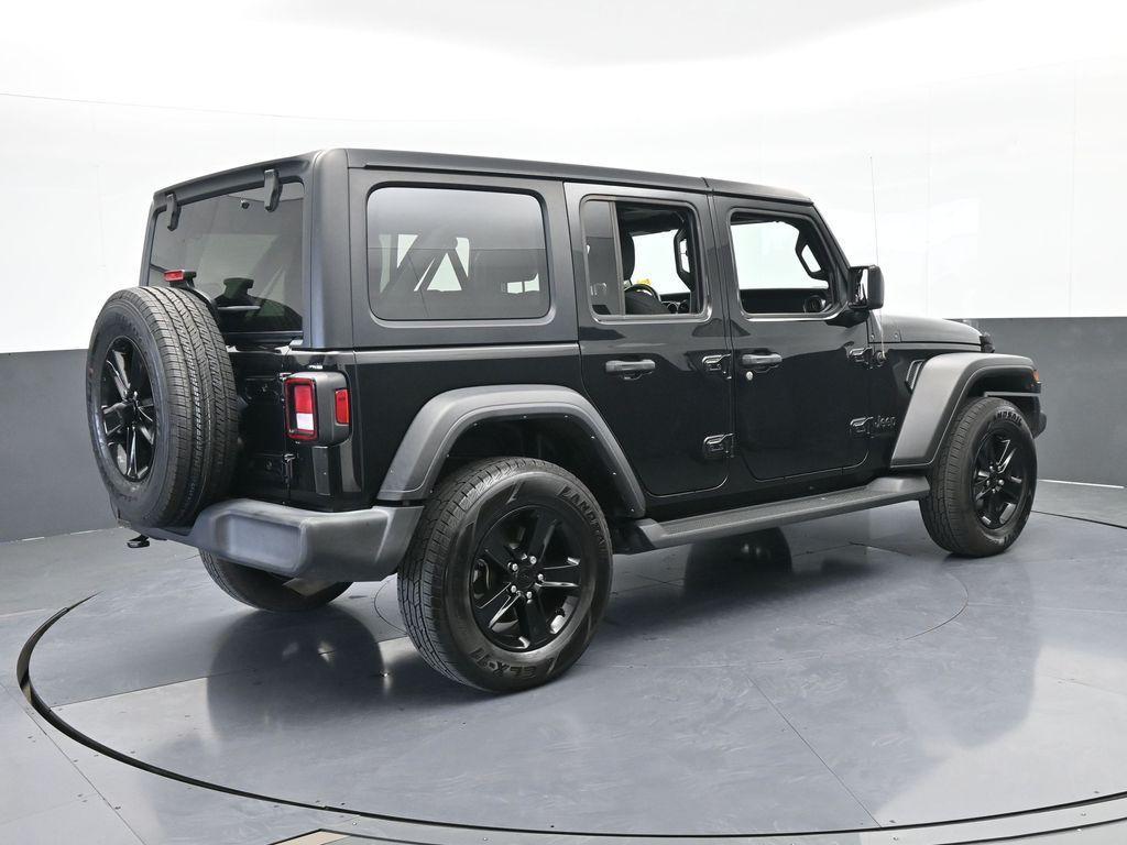 used 2022 Jeep Wrangler Unlimited car, priced at $27,995