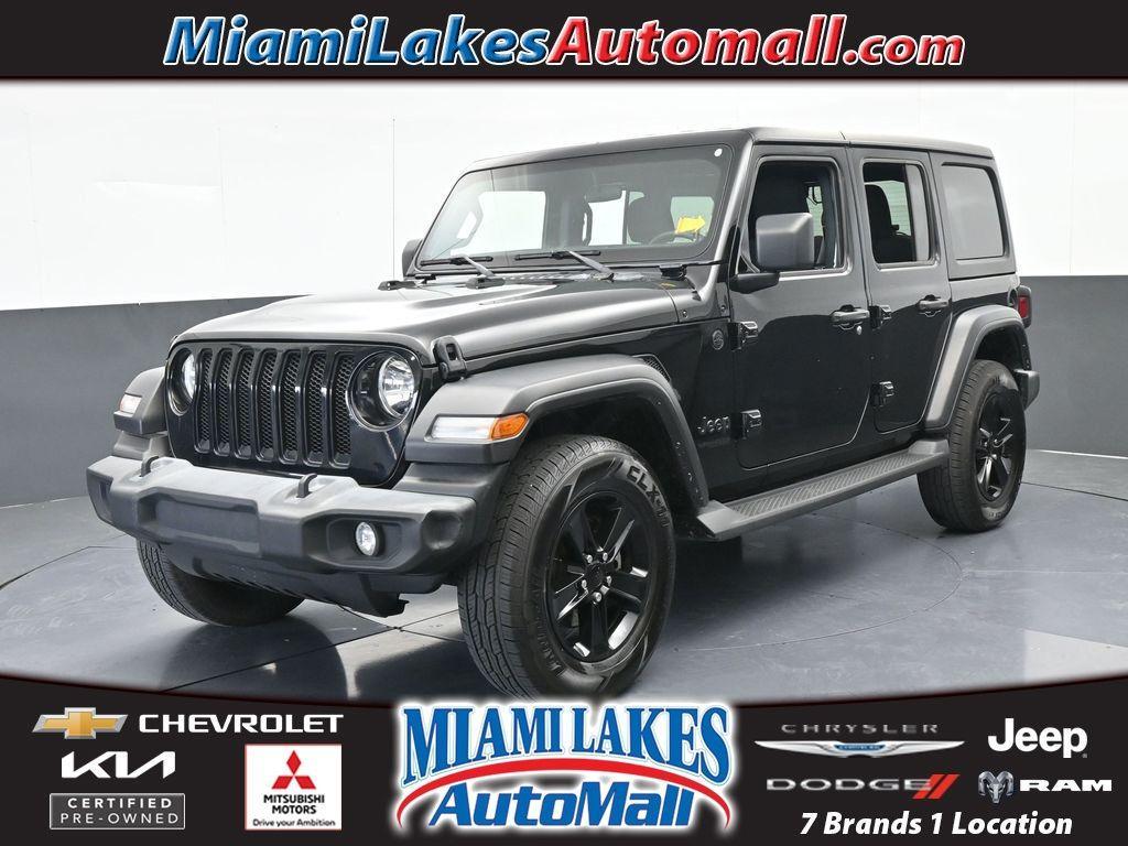 used 2022 Jeep Wrangler Unlimited car, priced at $27,995