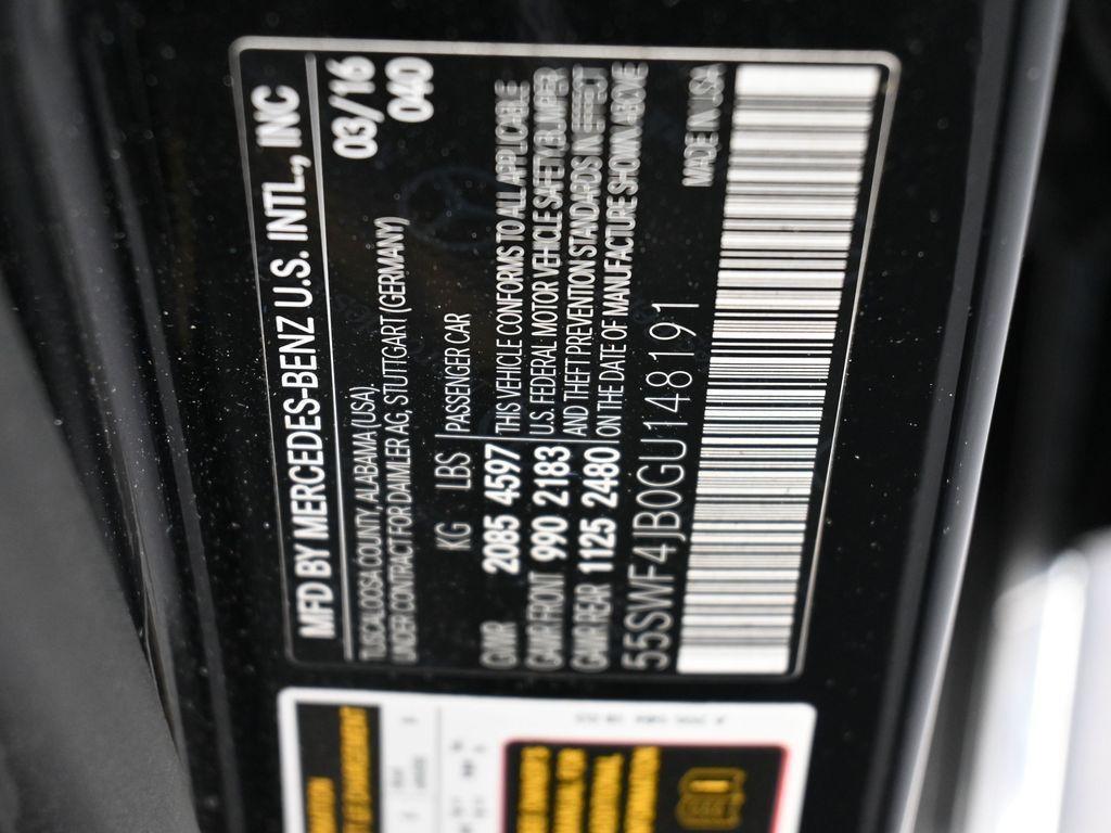 used 2016 Mercedes-Benz C-Class car, priced at $12,998