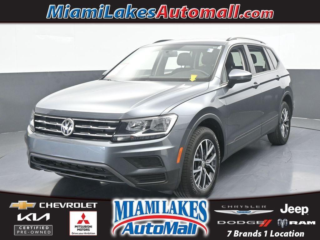 used 2021 Volkswagen Tiguan car, priced at $13,990