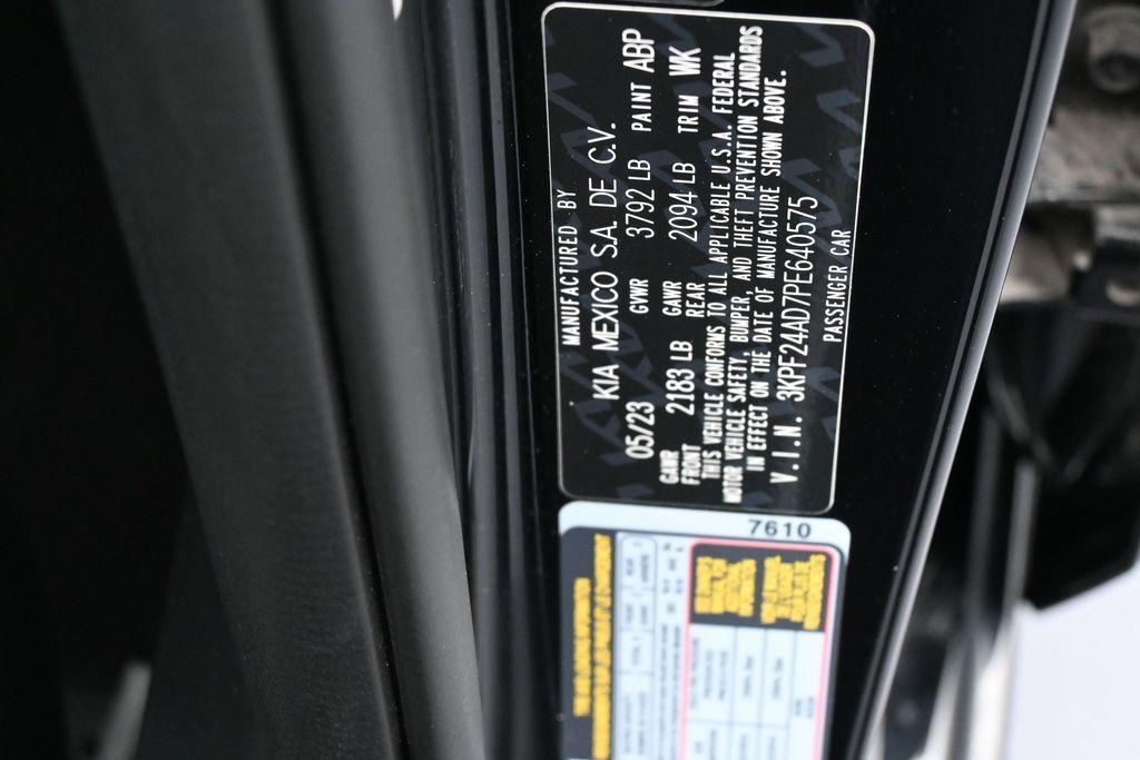 used 2023 Kia Forte car, priced at $16,991