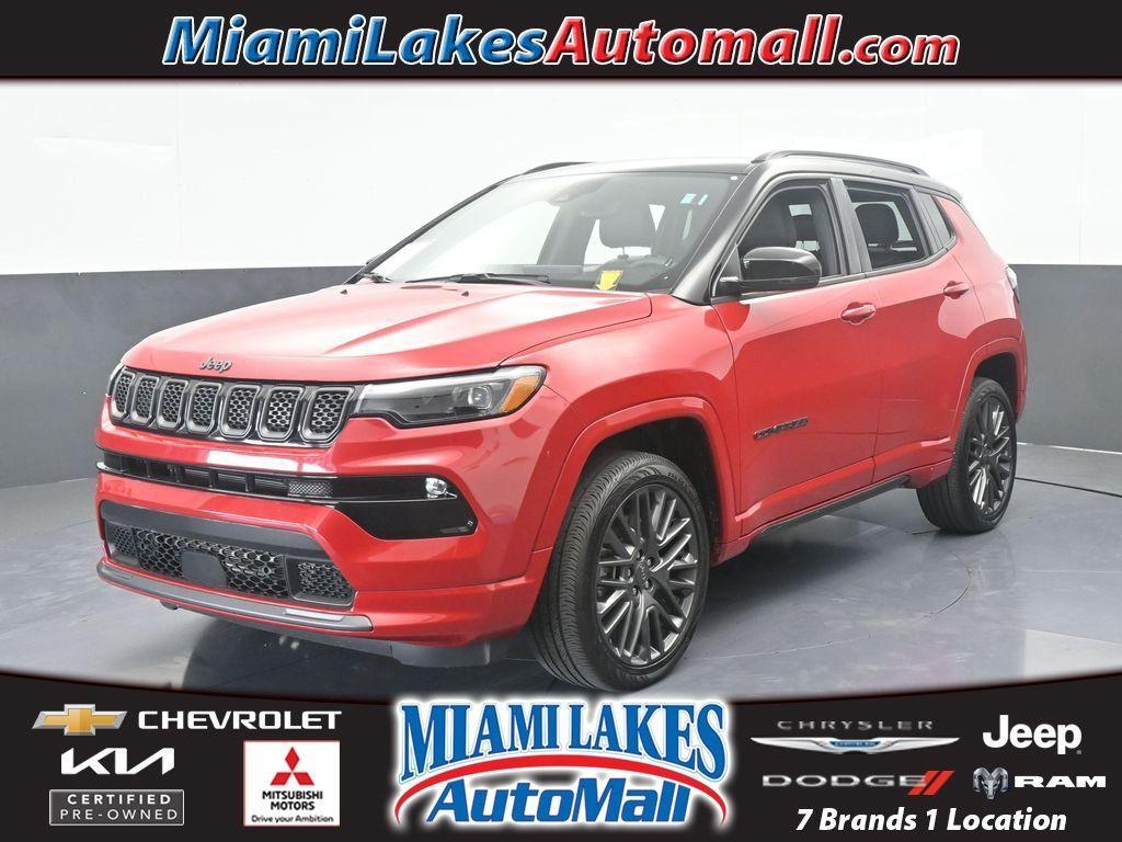 used 2023 Jeep Compass car, priced at $23,500