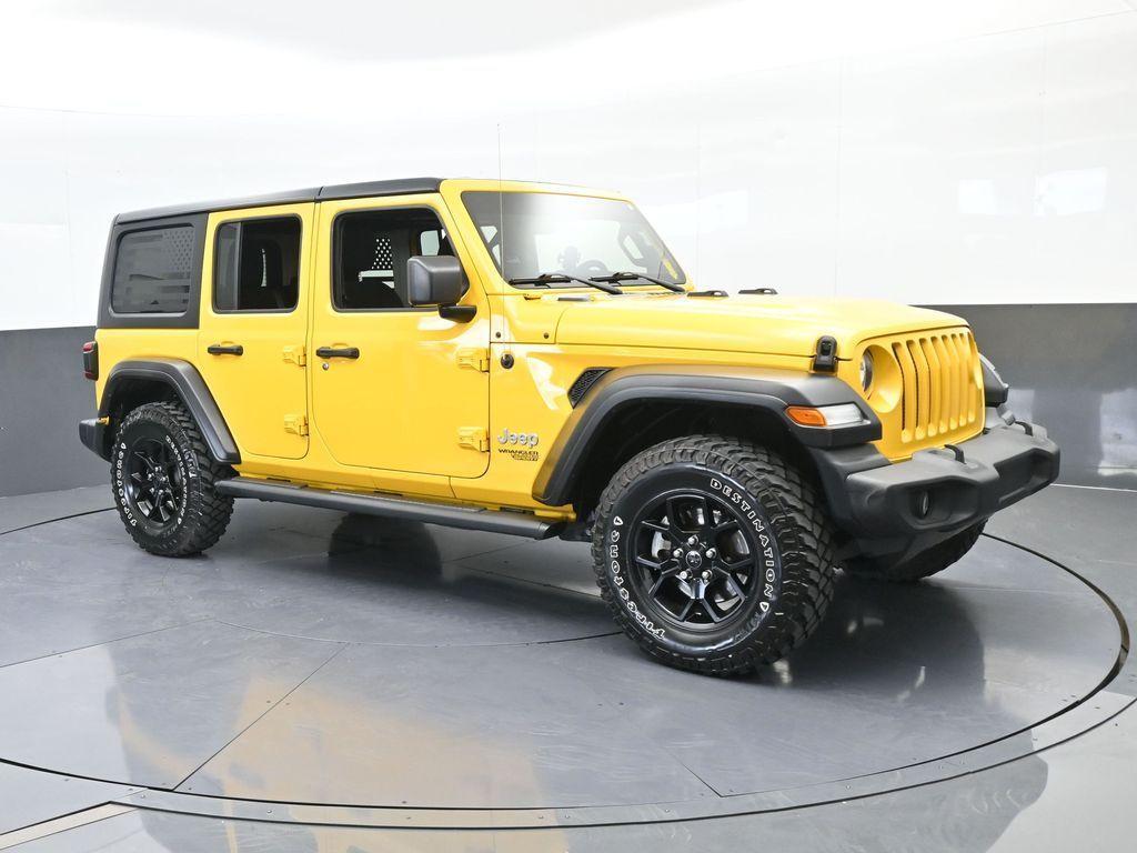 used 2020 Jeep Wrangler Unlimited car, priced at $18,991