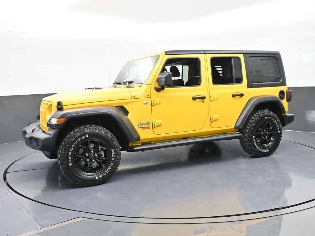used 2020 Jeep Wrangler Unlimited car, priced at $18,991