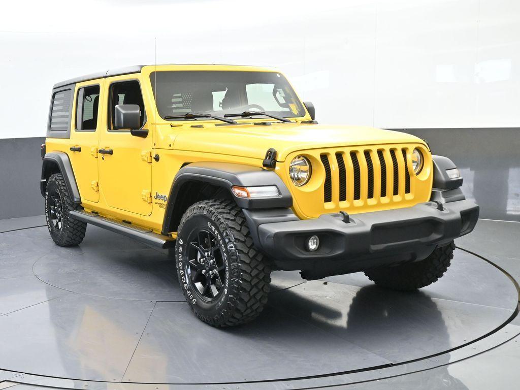used 2020 Jeep Wrangler Unlimited car, priced at $18,991