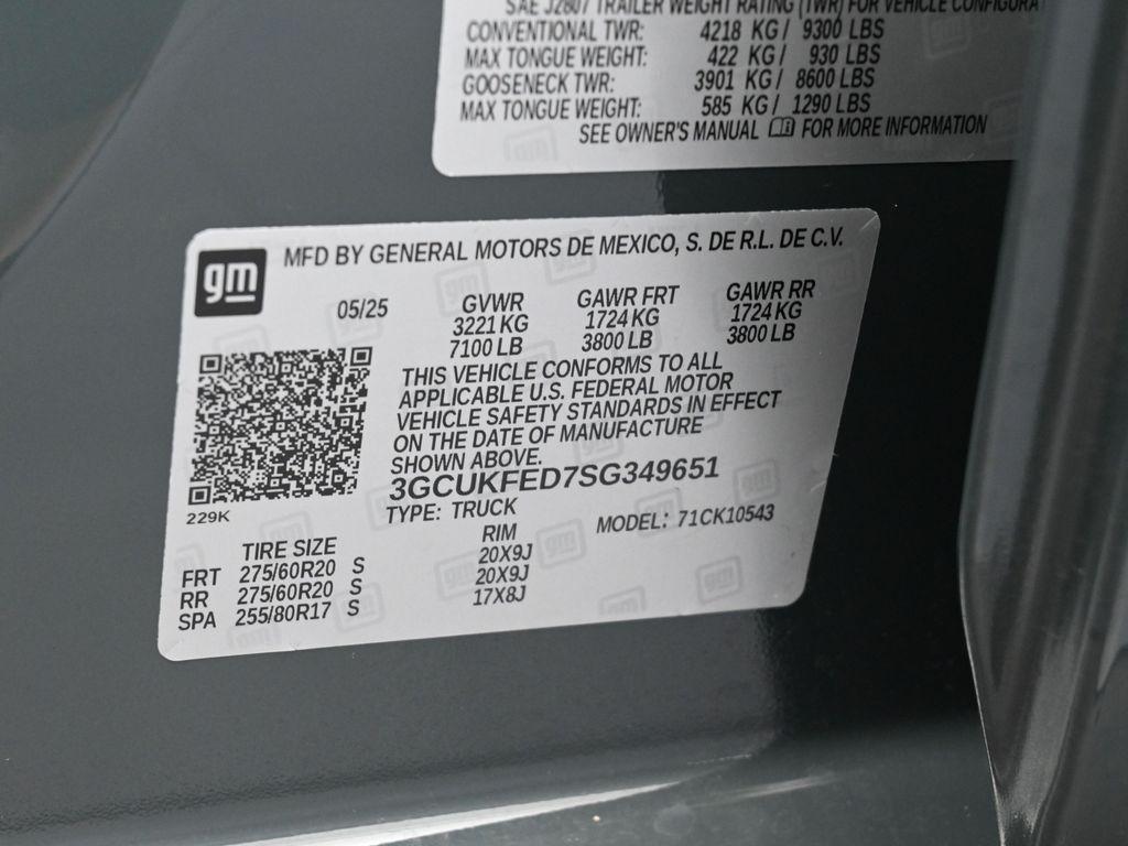 used 2025 Chevrolet Silverado 1500 car, priced at $50,299