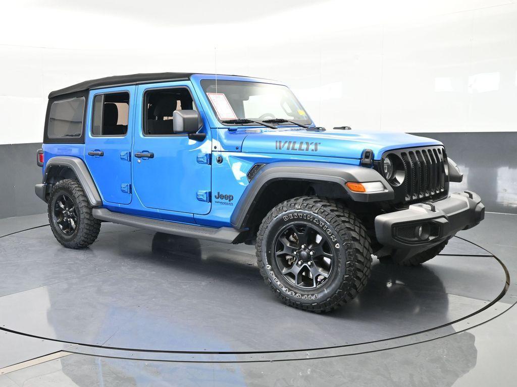 used 2022 Jeep Wrangler Unlimited car, priced at $26,991