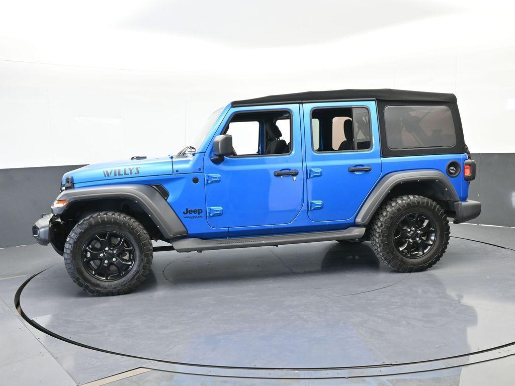 used 2022 Jeep Wrangler Unlimited car, priced at $26,991