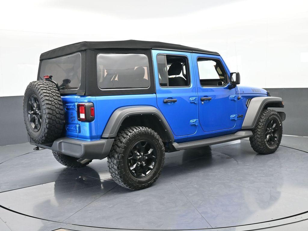 used 2022 Jeep Wrangler Unlimited car, priced at $26,991