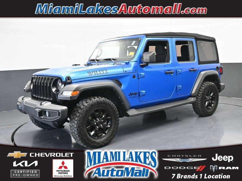 used 2022 Jeep Wrangler Unlimited car, priced at $26,991