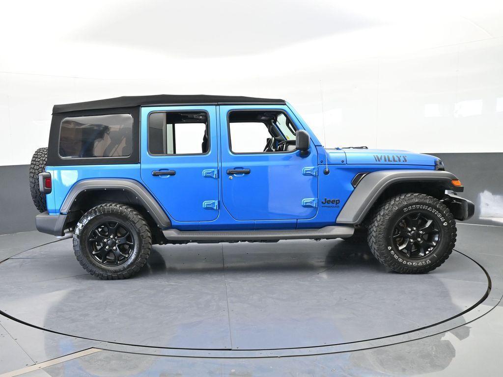 used 2022 Jeep Wrangler Unlimited car, priced at $26,991