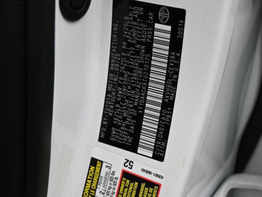 used 2026 Toyota Camry car, priced at $27,192