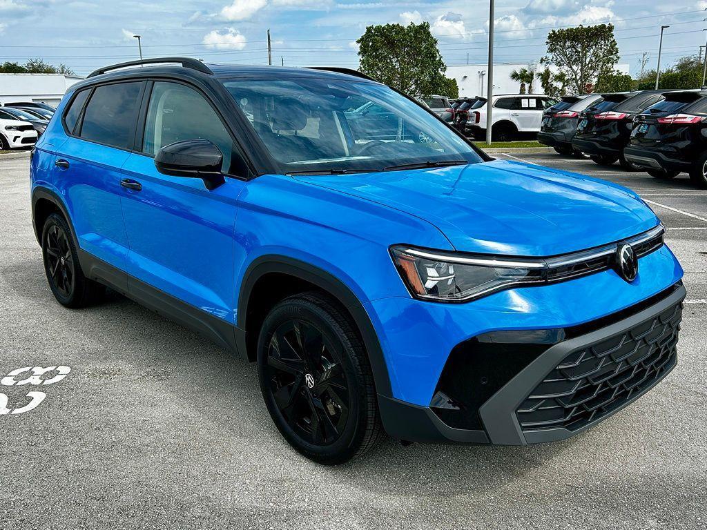 used 2025 Volkswagen Taos car, priced at $29,375
