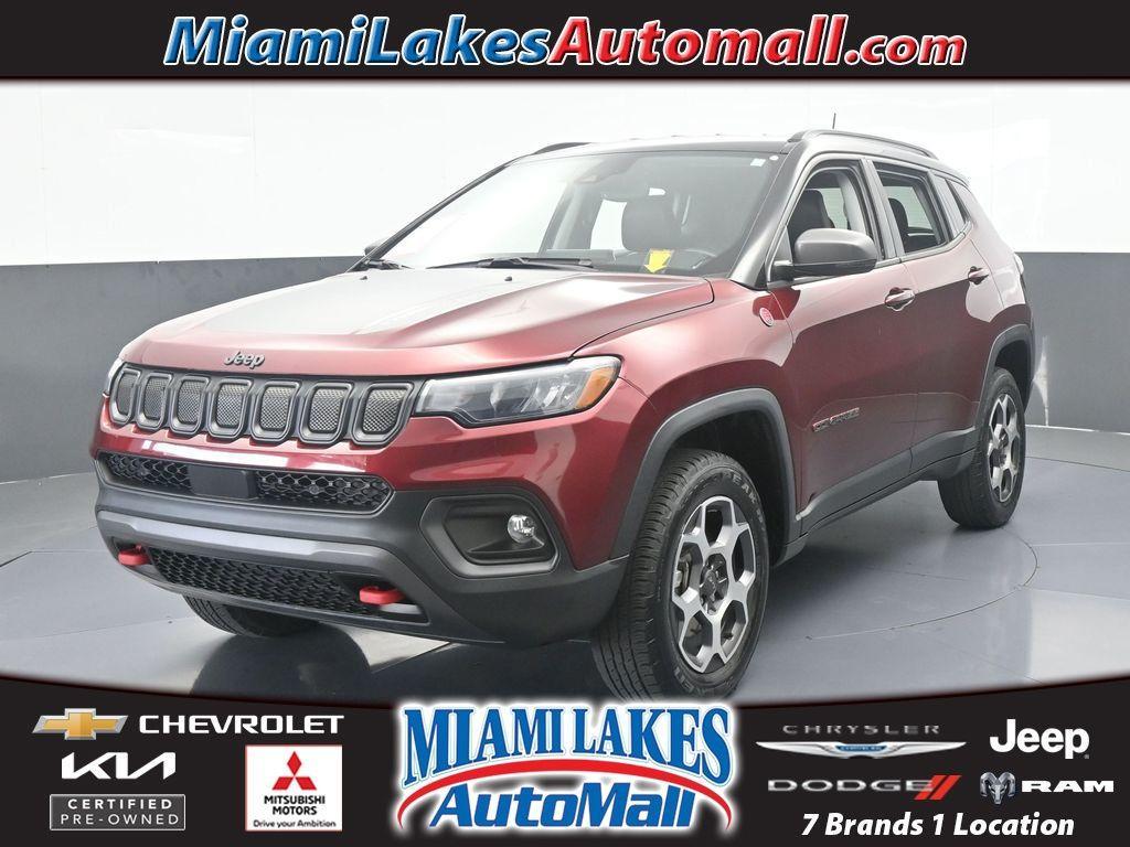 used 2022 Jeep Compass car, priced at $21,989