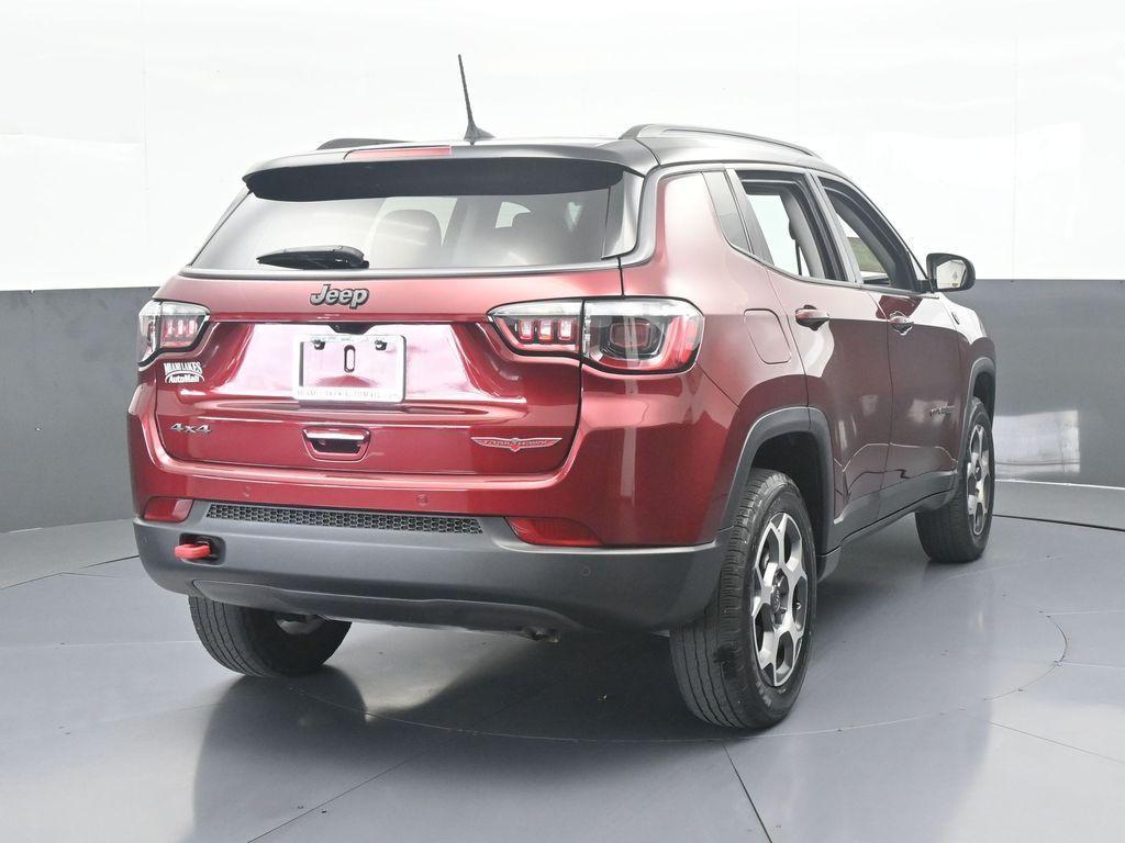 used 2022 Jeep Compass car, priced at $17,555