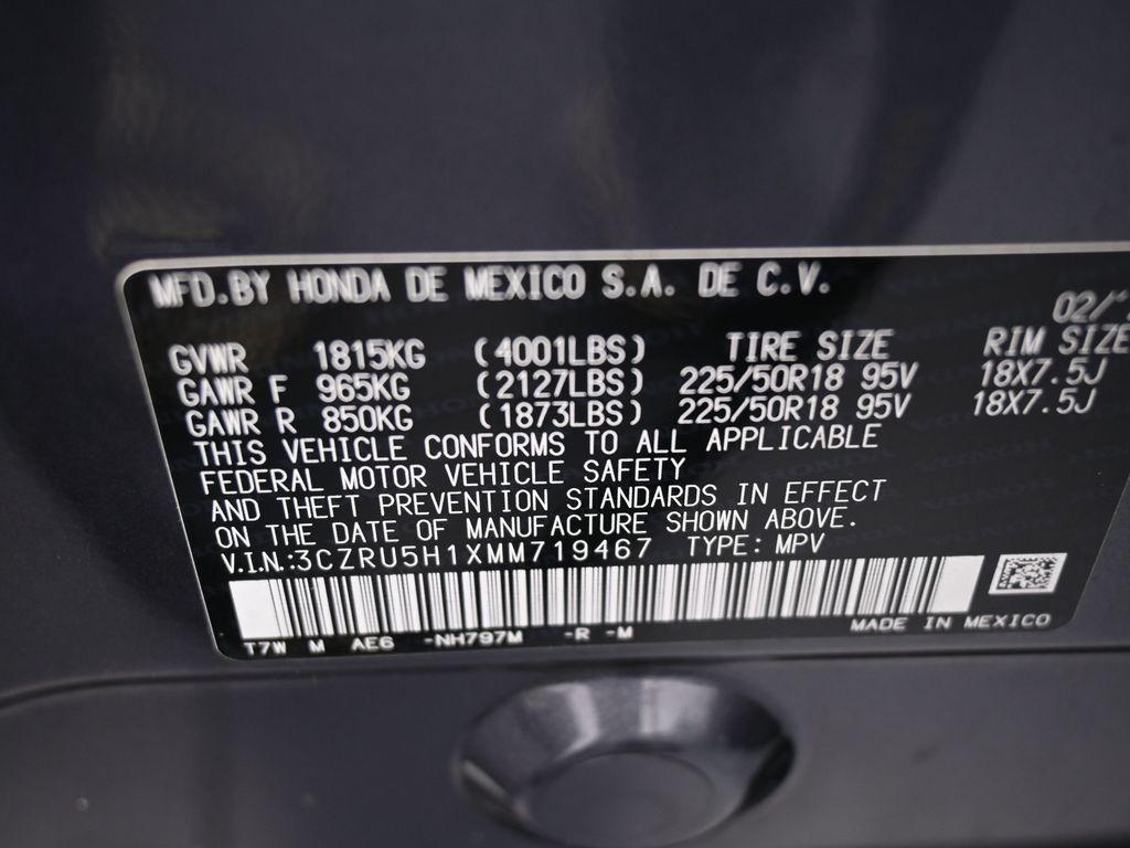 used 2021 Honda HR-V car, priced at $14,699